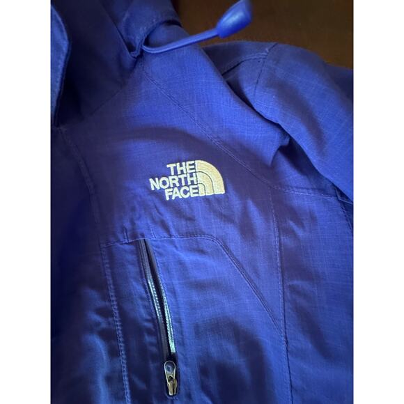 The North Face Women's Recco Hyvent Insulated‎ Hooded Ski Jacket Blue Small - Picture 2 of 12